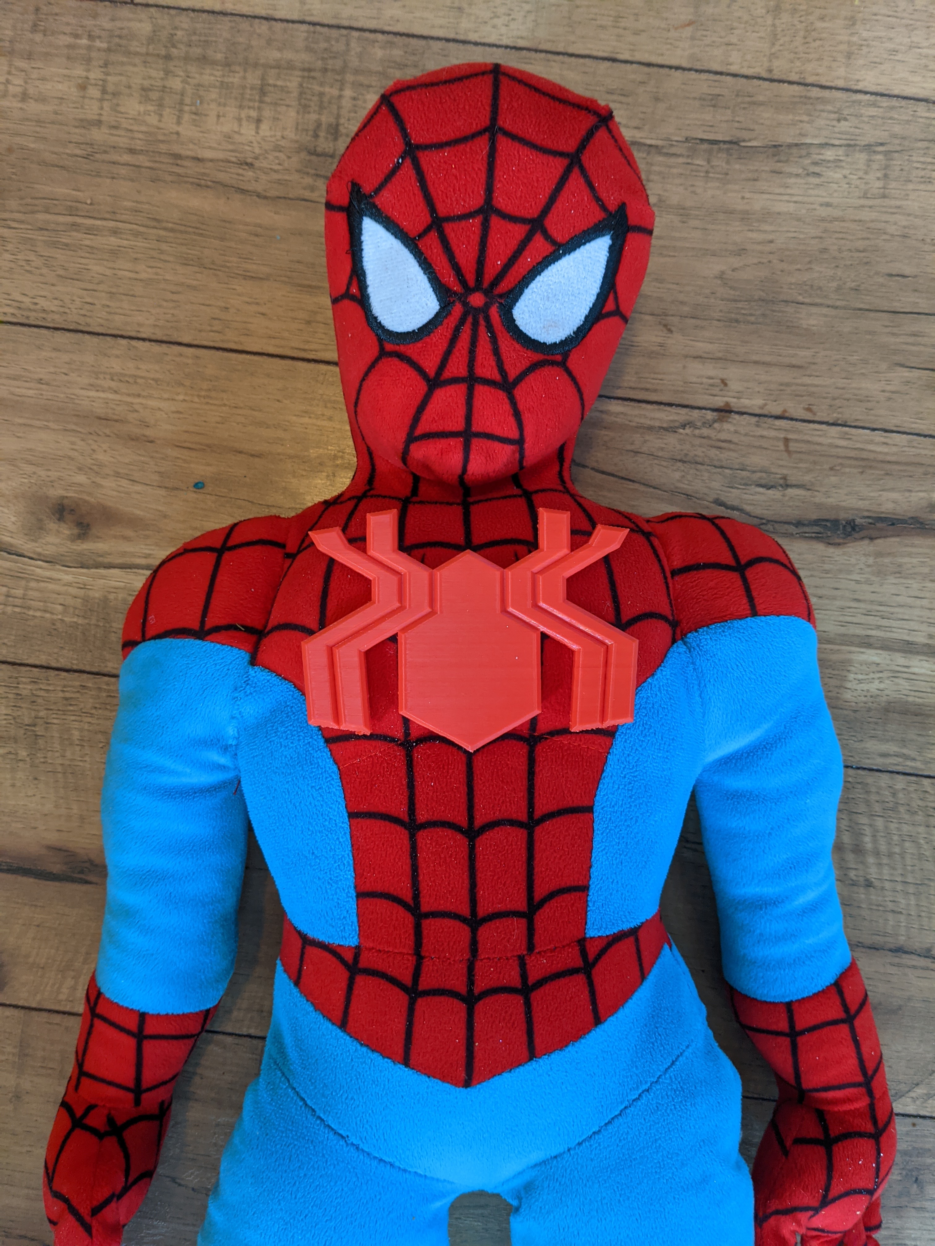 Next prototype on Spider-Man plush